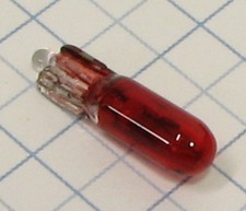 NARVA  Žiarovka 12V 1,2W W2x4,6d červená