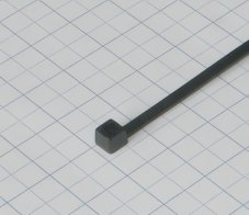 Páska viazacia 75 X 2,2mm-čierna-100ks- balenie