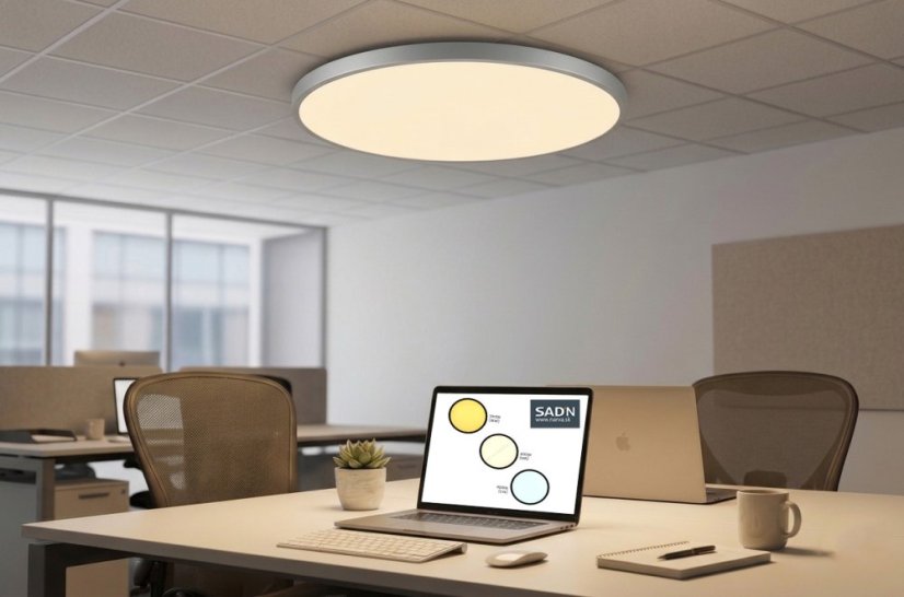 SAD'N LED svietidlo 50W 185-250V strieborné 3000/4000/6500K
