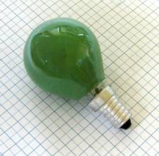 Orbitec Žiarovka 240V 25W E14 DC1652 green 45x70mm