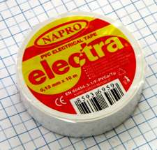 NAPRO Páska PVC 15mmX10m - biela