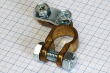 Macchi Rag. Fiorenzo Svorka batériová mosadzná mínusová 10-25