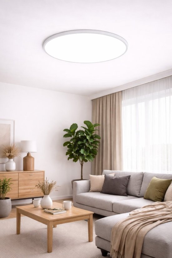 LED svietidlo 50W 185-250V biele 3000/4000/6500K +diaľkové ovládanie