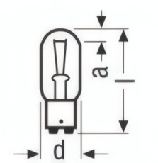 Orbitec Žiarovka 6V 15W BA15D P8017  19x54mm