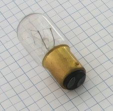 Žiarovka 240V 15W B15D otrasuvzdorná 20x47mm