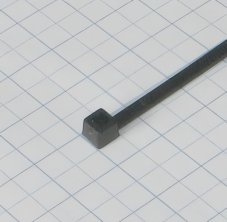 Páska viazacia 200 X 2,5mm čierna-100ks- balenie