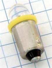 AUTOLAMP LED 12V (T4W) Ba9s oranžová rozptyl 2ks