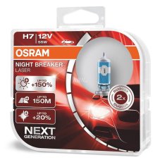 Osram Žiarovka 12V 55W H7 BOX PX26d Night breaker LASER-2ks BOX