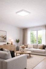 LED svietidlo 18W 185-250V biele 3000/4000/6500K štvorcove