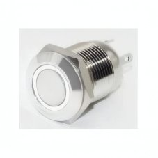 Vypínač /spínač/OFF-ON 12mm červený 12/24V