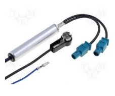 Výhybka pre ant.zosilňovač- 2X Fakra + bosch