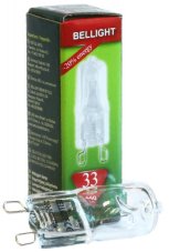 BELLIGHT Žiarovka 230V 18/20W G9