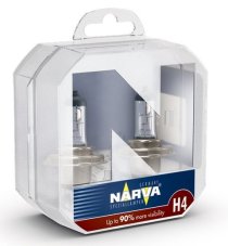NARVA  Žiarovka 12V 60/55W P43t H4 RP90 blister