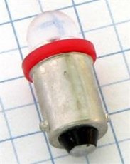 AUTOLAMP LED 24V (T4W) Ba9s červená 2ks