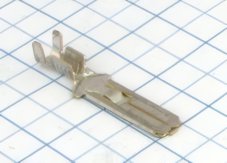 MTA Kolík s jazýčkom plochý 4,8mm - pocínovaný