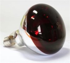 BELLIGHT Žiarovka 230V 150W E27 infrarubín