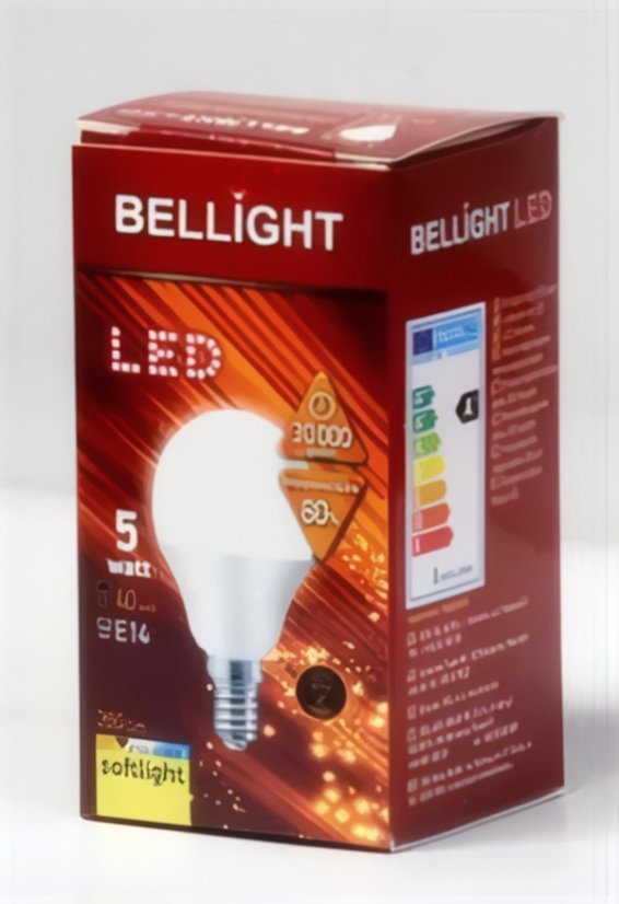 BELLIGHT LED 220-240V G45 5W E14 350lm teplá biela iluminačná BELLIGHT LED 220-240V G45 5W E14 350lm teplá biela iluminačná