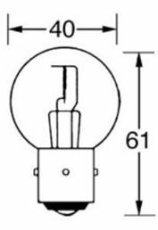 Orbitec Žiarovka 12V 80W BA21D A1280