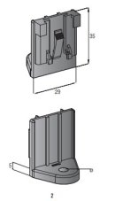 MTA Držiak nožička - samec