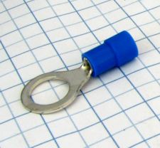 MTA Očko izolované 8,4mm modré