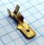 MTA Kolík plochý 6,3mm mosadz