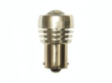AUTOLAMP LED 12V-24V (P21W) Ba15s červená 1xSUPER SMD šošovka