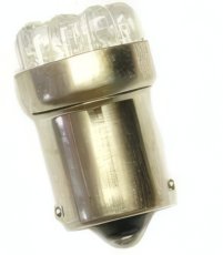 AUTOLAMP LED 12V (R5W) Ba15s číra 9xLED 2ks