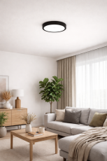LED svietidlo 12W 185-250V čierne 3000/4000/6500K