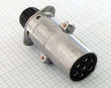 Erich Jaeger Zástrčka 24V/ 7 pólov-KONE-kovová