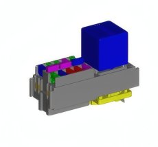 MTA Modul - MINIpoistky 10ks + MAXIrelé + zaisťovač
