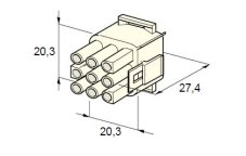 MTA Samec - obal 9-cestný - silon /12.01210/