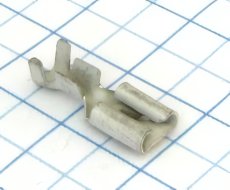MTA Dutinka s jazýčkom plochá 4,8mm - pocínovaná