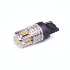LED 12V 21W W3x16d oranžová
