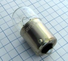 NARVA  Žiarovka 12V 10W BA15s R10W červená