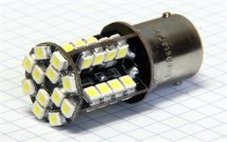 AUTOLAMP LED 12V (P21W) Ba15s číra
