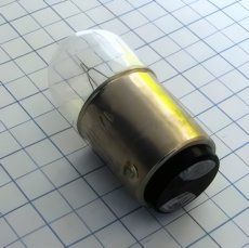 Žiarovka 24V 5W B15d trubka 15x30mm