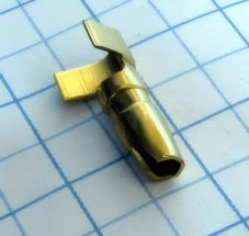 IMP Kolík valcový 4mm neizolovaný - mosadz