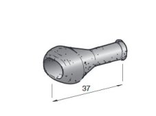 MTA Kryt gumený na skrinku - krátky- 2-cestný