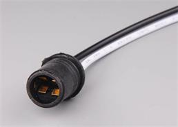 AUTOLAMP Držiak žiarovky W2,1X9,5d T10/T13/T15  čierny-gumený