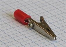 Krokosvorka poloizolovaná 10A červená