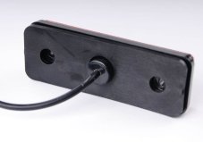 AUTOLAMP Svetlo pozičné 3xLED 12V-24V 100x34,5mm čevené