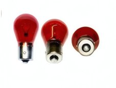 PHILIPS Žiarovka 12V PR21W 21W BAW15s -červená-premium