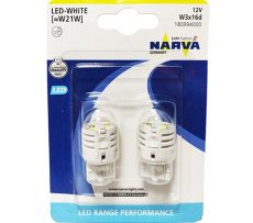 NARVA  LED 12V (21W) White W3x16d RANGE PERFORMANCE