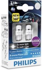 PHILIPS LED X-tremeUltinon - W2,1X9,5D - 1W- 6000K daylight effect