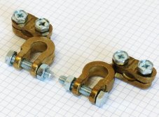 Macchi Rag. Fiorenzo Svorka batériová mosadzná mínusová - malá 11mm