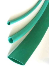 SHRINKTECH Zmršťovacia bužírka PBF 6,4/3,2mm zelená-1/4"