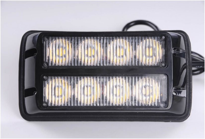 AUTOLAMP Svetlo výstražné LED oranžové PREDATOR 8*3W