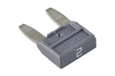 MTA Mini-nožová poistka 2A - šedá
