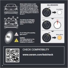 LEDriving H7 12V 45W Px26d ALLSEASON