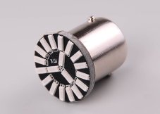 AUTOLAMP LED 12V (P21W) Ba15s červená 19xLED 4014